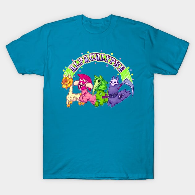 The Alpacalypse! T-Shirt by BeezleBubRoss